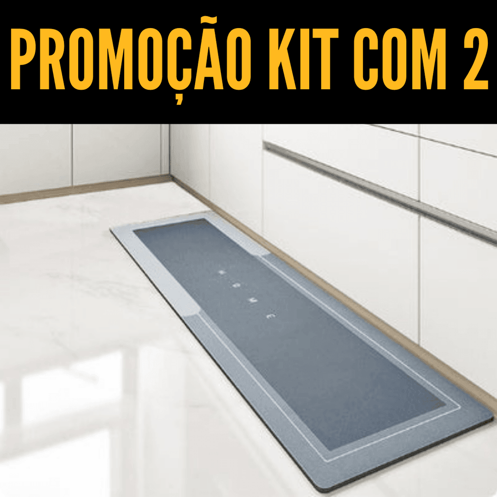 Tapete Antiderrapante e Absorvente Premium - Lojas Milana