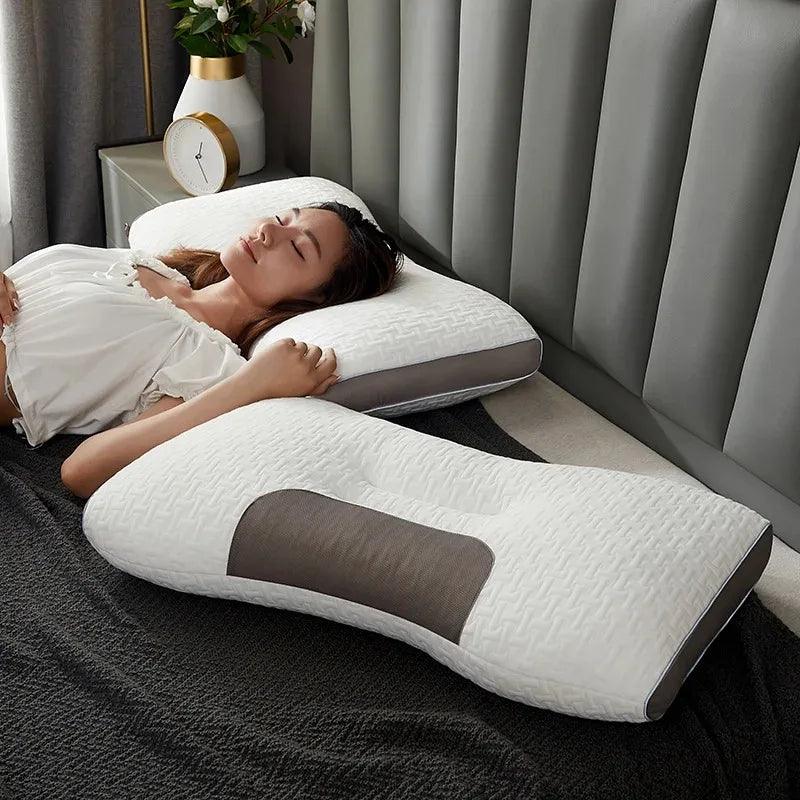 PillowConfort - Tenha Noites de Sono Inigualáveis com Suporte Ortopédico Premium - Lojas Milana