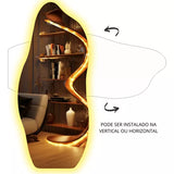Espelho Organico 170x70 Led Corpo Inteiro - Lojas Milana