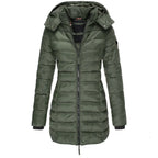 Casaco Feminino de Inverno com Capuz e Zíper - Acolhedor, Elegante e Leve - (Promoção de Inverno 2026)