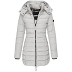 Casaco Feminino de Inverno com Capuz e Zíper - Acolhedor, Elegante e Leve - (Promoção de Inverno 2026)
