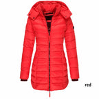 Casaco Feminino de Inverno com Capuz e Zíper - Acolhedor, Elegante e Leve - (Promoção de Inverno 2026)