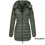 Casaco Feminino de Inverno com Capuz e Zíper - Acolhedor, Elegante e Leve - (Promoção de Inverno 2026)