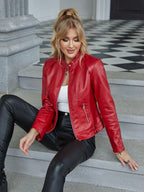 Jaqueta Feminina de Couro - Modern Sellina