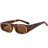 Leopardo lente marrom