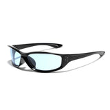 Preto lente azul