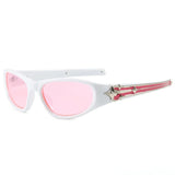 Branco lente rosa