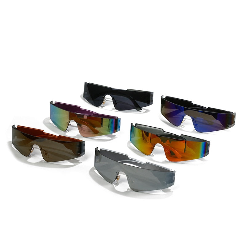 Óculos de Sol Retrô Retangular Jewell UV400 (2POR147,90)