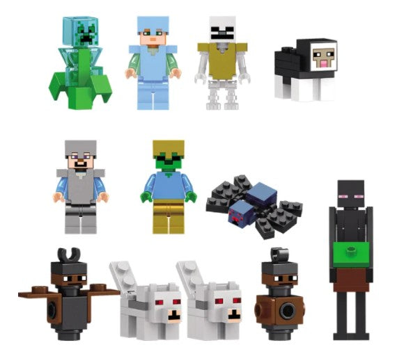 Caverna da Montanha Minecraft (1.000 Peças) - Lojas Milana