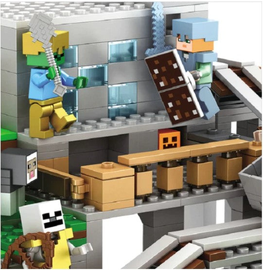 Caverna da Montanha Minecraft (1.000 Peças) - Lojas Milana