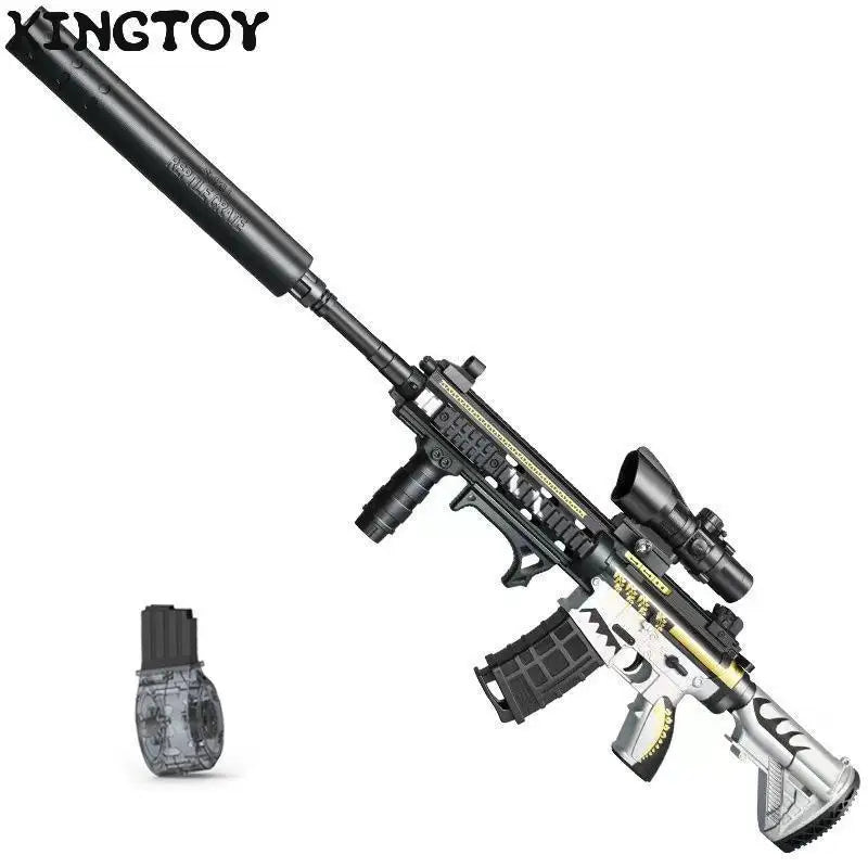 Pistola de Gel Elétrica Manual M416 - Lojas Milana
