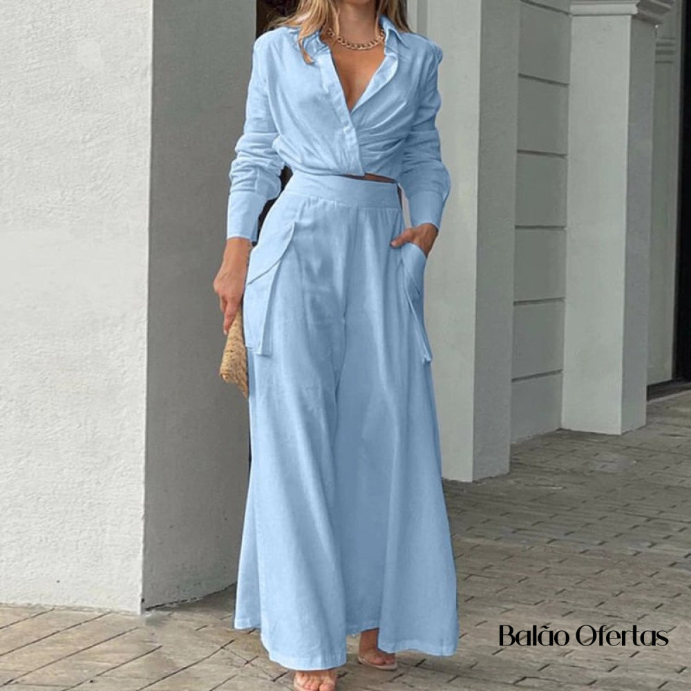 Conjunto Feminino Casual Nina - Lojas Milana