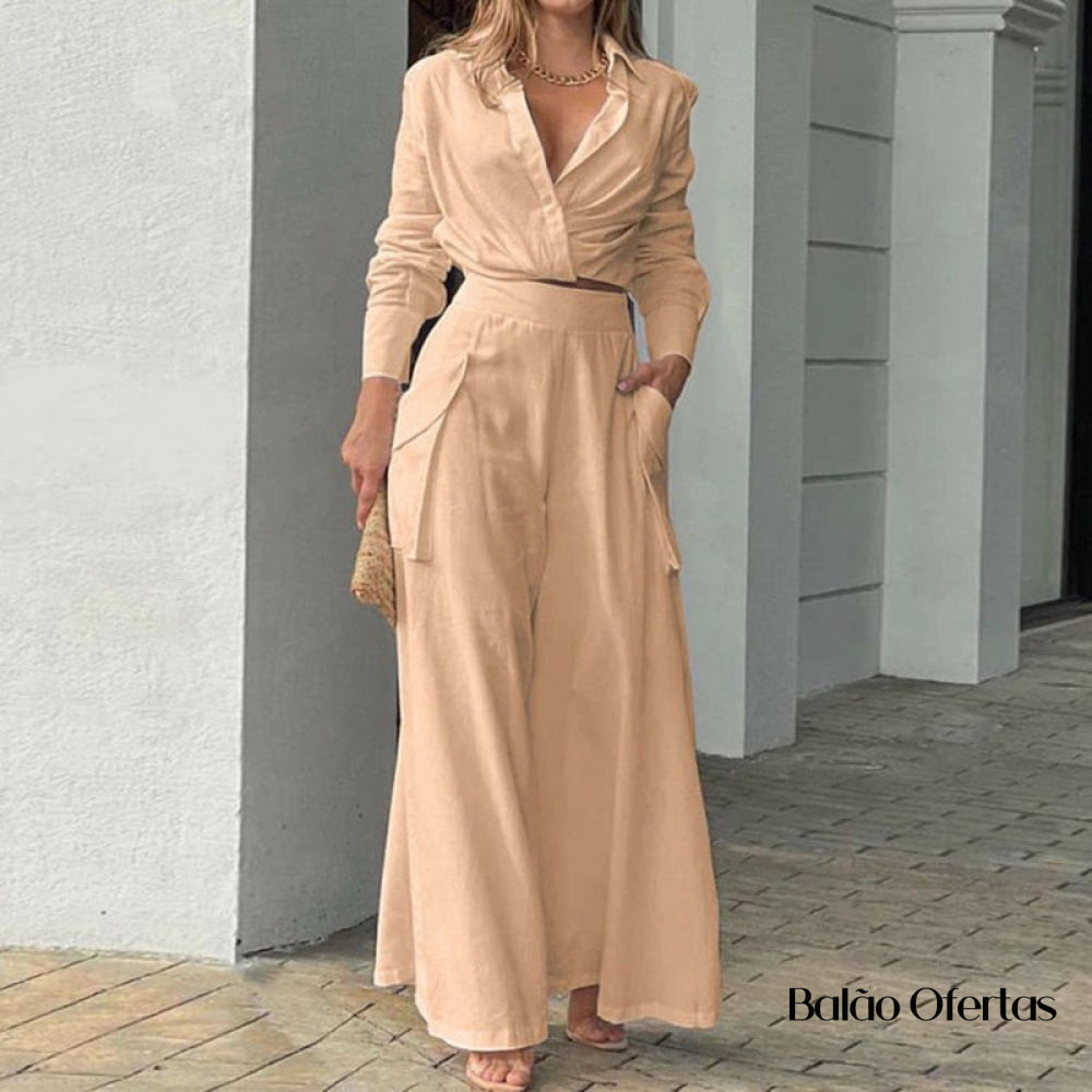 Conjunto Feminino Casual Nina - Lojas Milana
