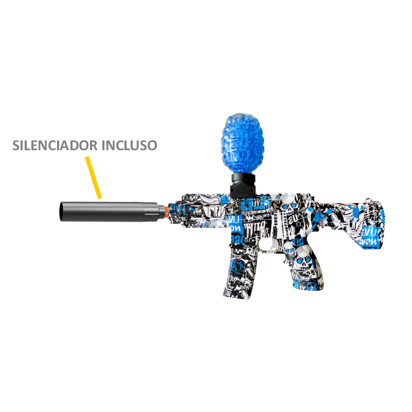Lançador OrbiGel M4 - Azul - Lojas Milana