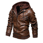 Jaqueta Masculina de Couro Maverick