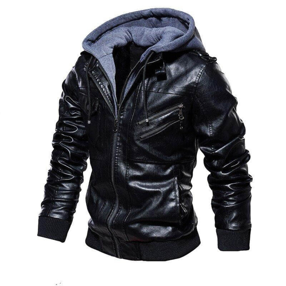 Jaqueta Masculina de Couro Maverick