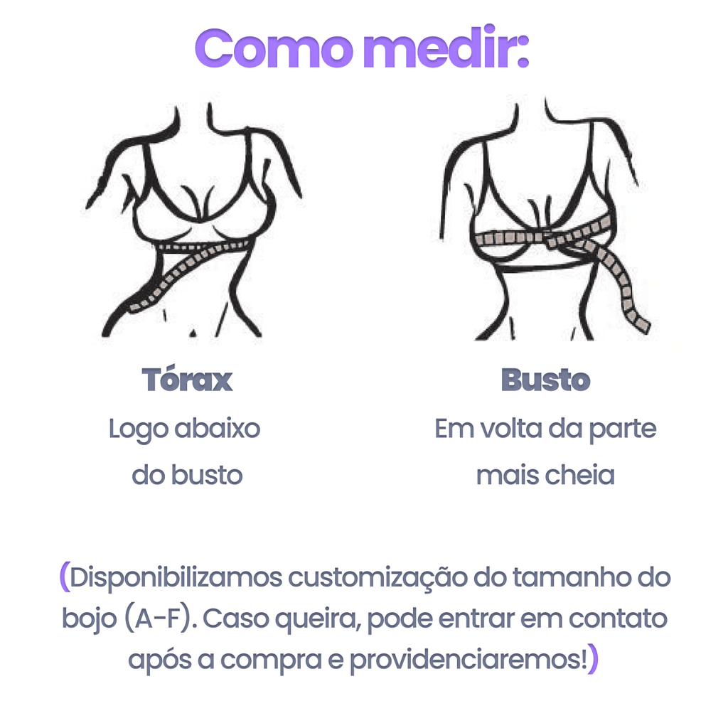 Sutiã Comfort Tomara que Caia - Sustentação Perfeita Sem Alças - [COMPRE 1 LEVE 2] - Lojas Milana