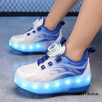 Tênis Infantil Pumello com Rodinhas e Luzes LED - Lojas Milana