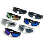 Óculos de Sol Retrô Retangular Hilary UV400 (FRETE GRÁTIS)