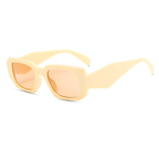Óculos de Sol Retrô Retangular Self UV400 (FRETE GRÁTIS)