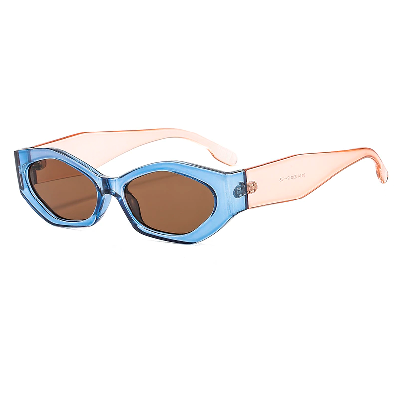 Óculos de Sol Retrô Retangular Griffin UV400 (FRETE GRÁTIS)