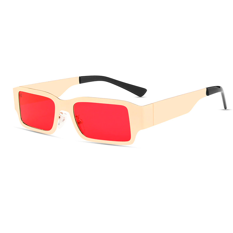 Óculos de Sol Retangular Hawkins UV400 (FRETE GRÁTIS)
