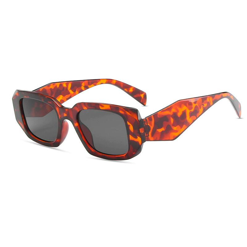 Óculos de Sol Retrô Retangular Self UV400 (FRETE GRÁTIS)