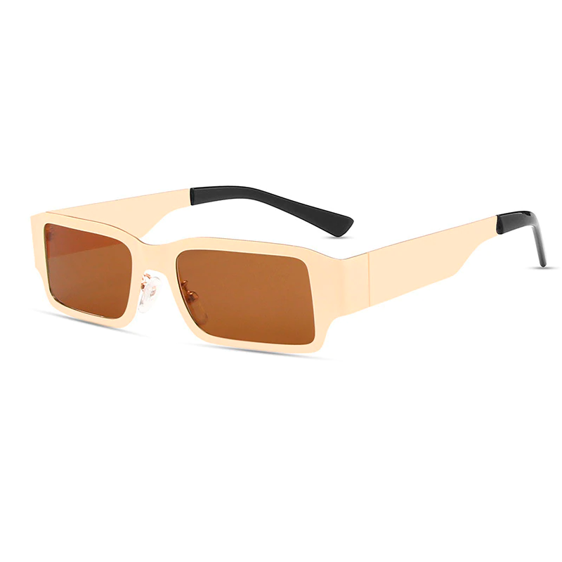 Óculos de Sol Retangular Hawkins UV400 (FRETE GRÁTIS)