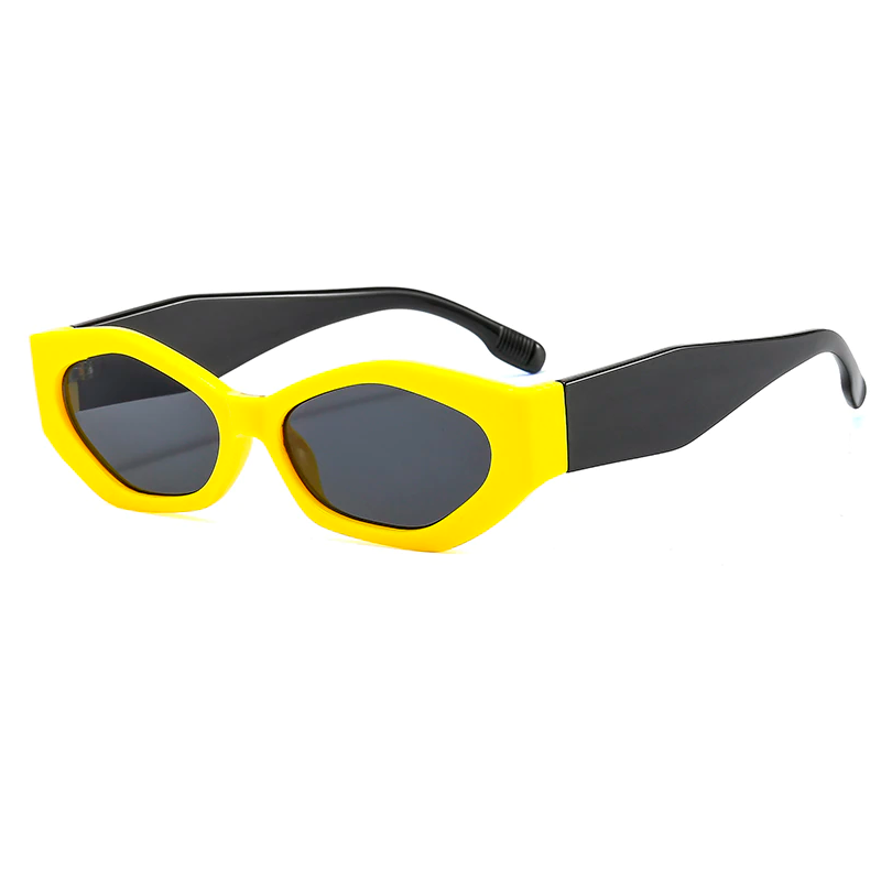 Óculos de Sol Retrô Retangular Griffin UV400 (FRETE GRÁTIS)