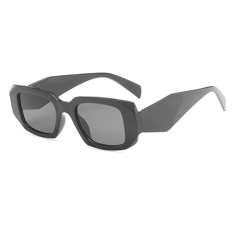 Óculos de Sol Retrô Retangular Self UV400 (FRETE GRÁTIS)