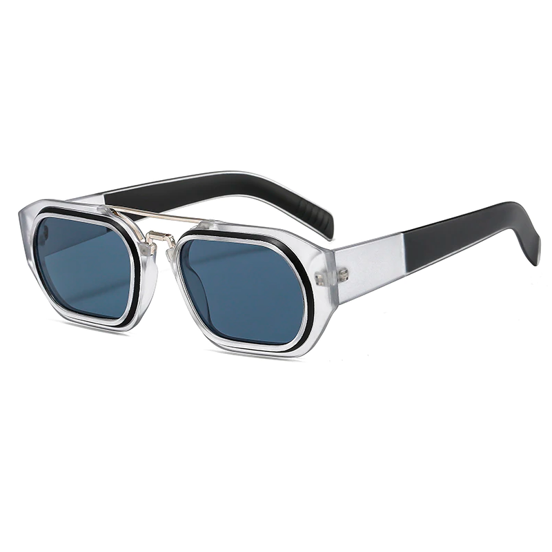 Óculos de Sol Retrô Retangular Moser UV400 (FRETE GRÁTIS)