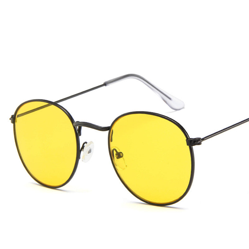 Óculos De Sol Vintage Malik UV400 (FRETE GRÁTIS)