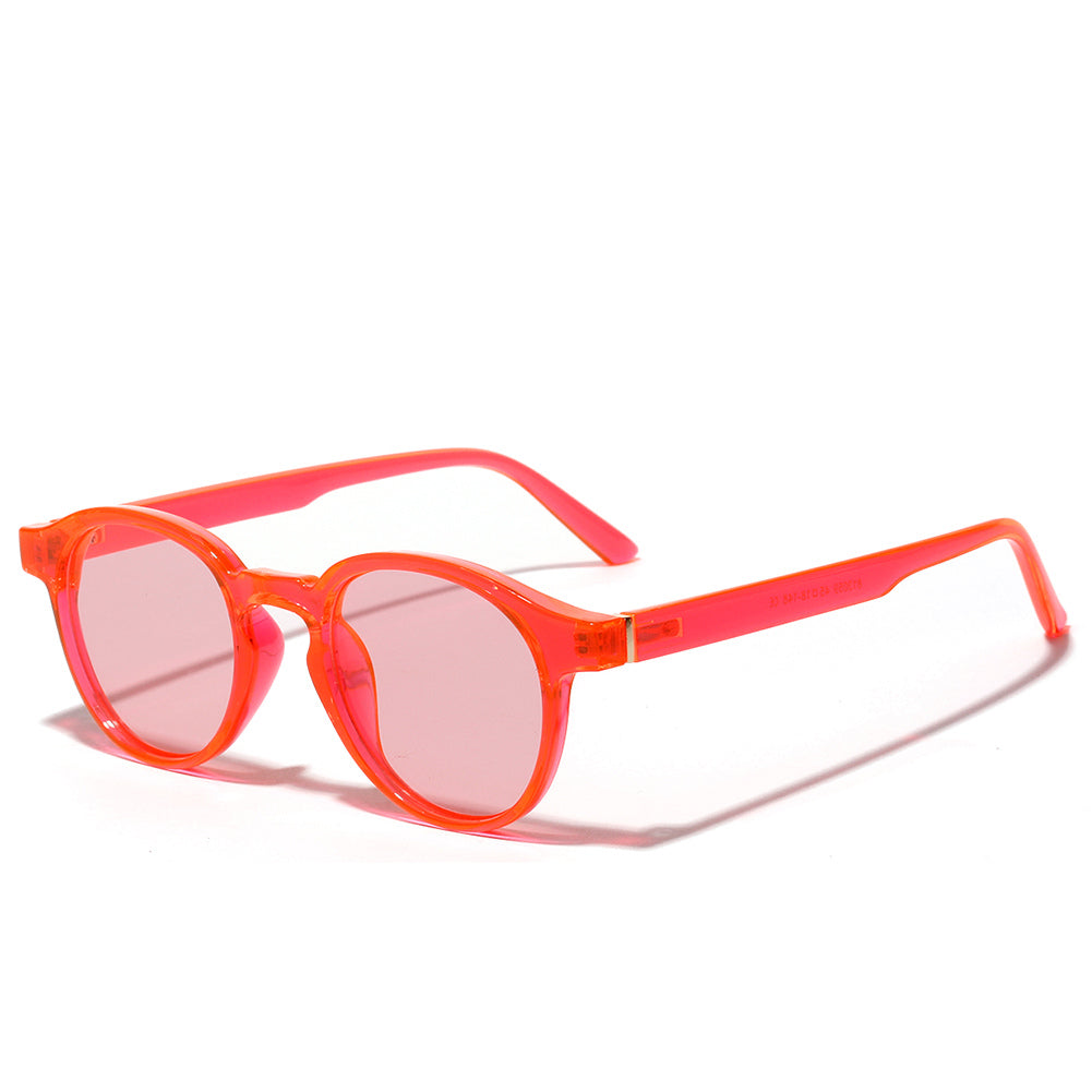 Óculos De Sol Vintage/Retro Redondo Oval Kass UV400 (FRETE GRÁTIS)