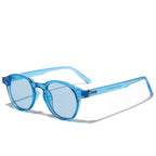 Óculos De Sol Vintage/Retro Redondo Oval Kass UV400 (FRETE GRÁTIS)