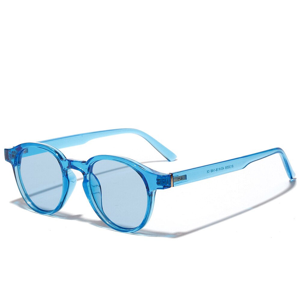 Óculos De Sol Vintage/Retro Redondo Oval Kass UV400 (FRETE GRÁTIS)