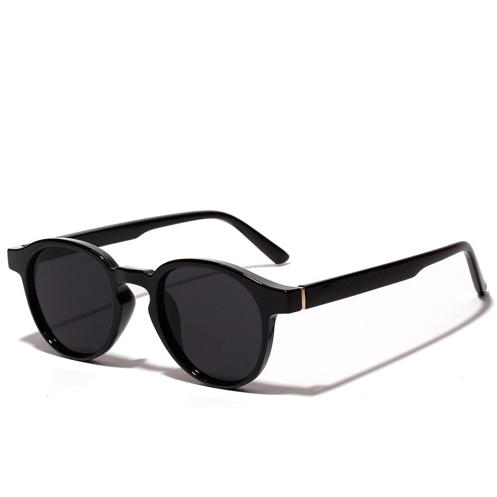 Óculos De Sol Vintage/Retro Redondo Oval Kass UV400 (FRETE GRÁTIS)