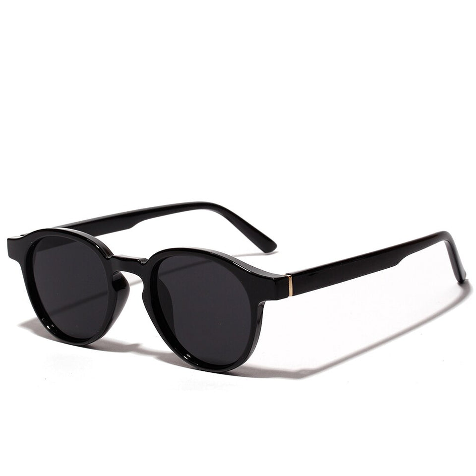 Óculos De Sol Vintage/Retro Redondo Oval Kass UV400 (FRETE GRÁTIS)