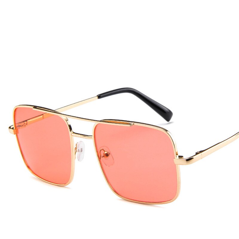 Óculos De Sol Vintage Quadrado Grande UV400 (Frete Grátis)
