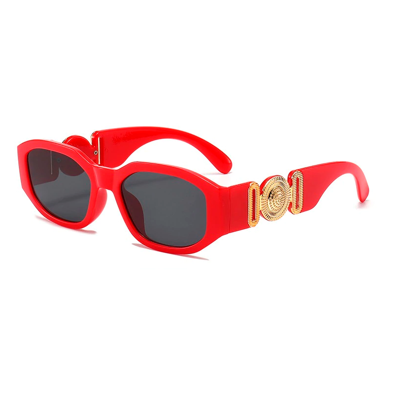 Óculos de Sol Retrô Retangular Jones UV400 (FRETE GRÁTIS)