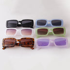 Óculos de Sol Retrô Retangular Ritchie UV400 (FRETE GRÁTIS)