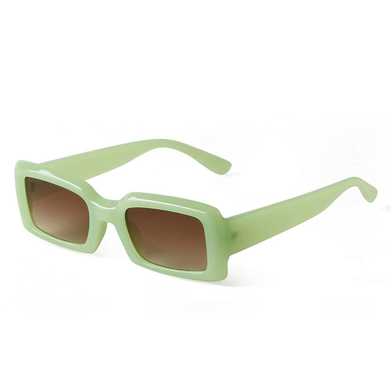 Óculos de Sol Retrô Retangular Ritchie UV400 (FRETE GRÁTIS)