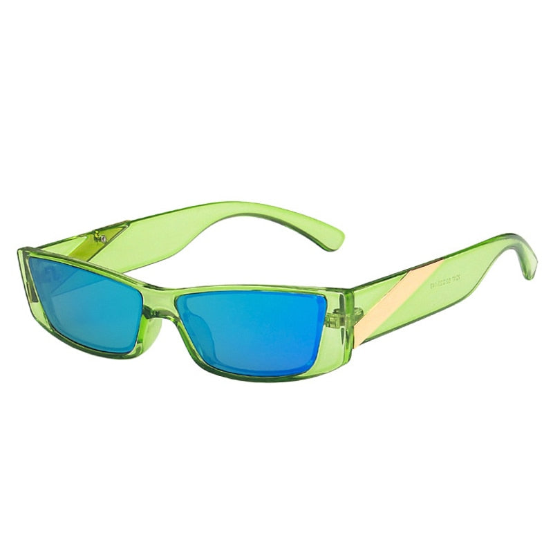 Óculos de Sol Retrô Retangular Marrie UV400 (FRETE GRÁTIS)