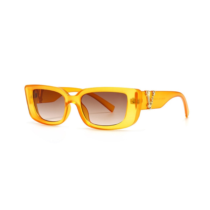 Óculos de Sol Retrô Retangular Fuller UV400 (Frete Grátis)