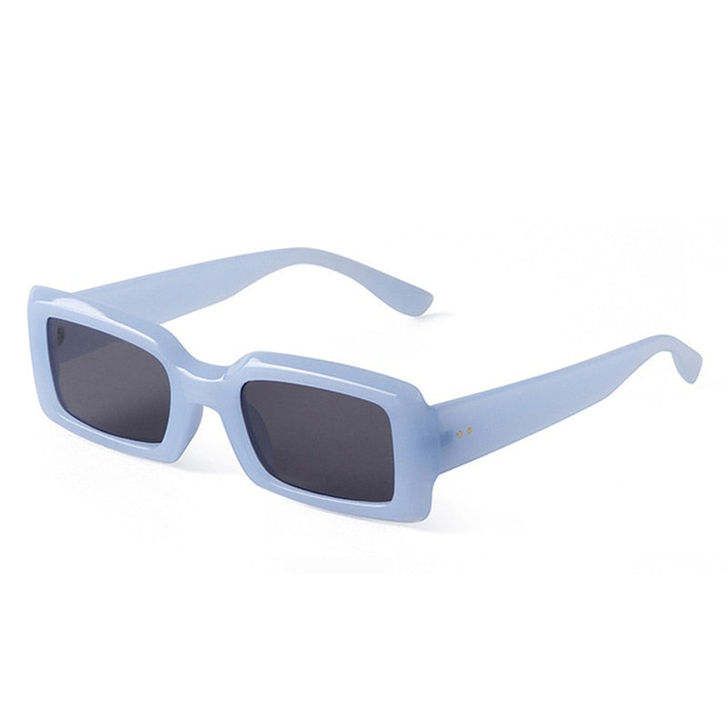 Óculos de Sol Retrô Retangular Ritchie UV400 (FRETE GRÁTIS)