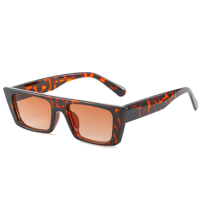 Óculos de Sol Retrô Retangular Tucker UV400 (FRETE GRÁTIS)