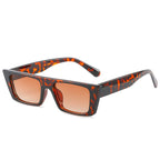 Óculos de Sol Retrô Retangular Tucker UV400 (FRETE GRÁTIS)
