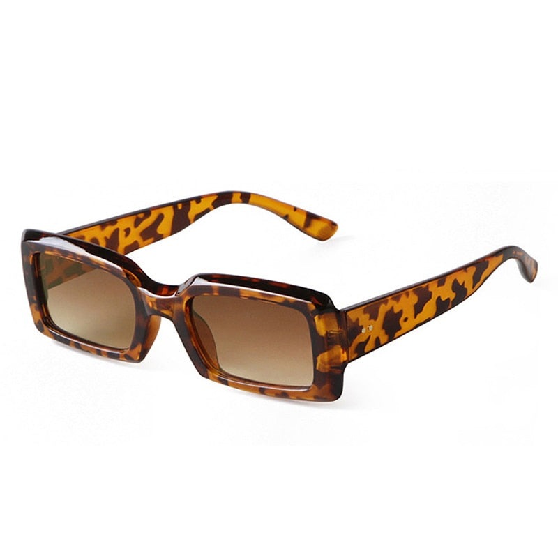 Óculos de Sol Retrô Retangular Ritchie UV400 (FRETE GRÁTIS)