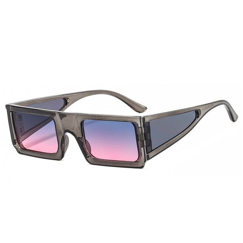 Óculos de Sol Retrô Retangular Whalen UV400 (FRETE GRÁTIS)