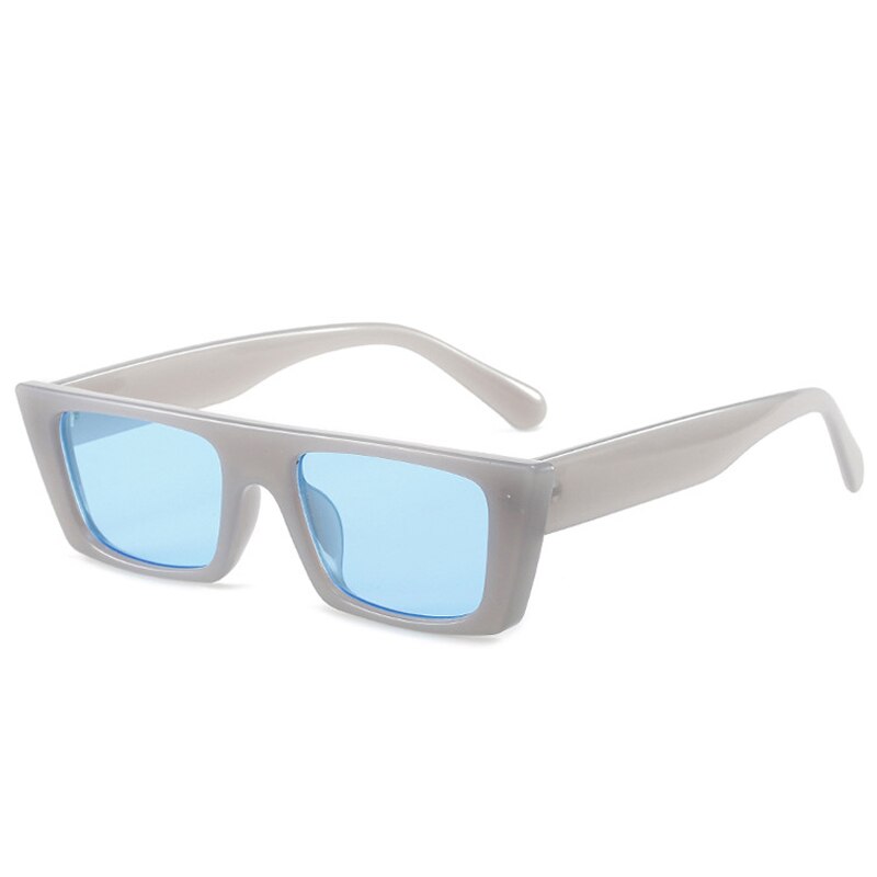 Óculos de Sol Retrô Retangular Tucker UV400 (FRETE GRÁTIS)