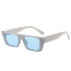 Óculos de Sol Retrô Retangular Tucker UV400 (FRETE GRÁTIS)
